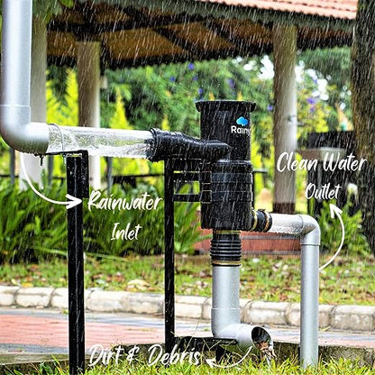 Rainy FL-250 Auto/Self -Cleaning  Rainwater Harvesting Filter Suitable for Area upto 250 Square Meters